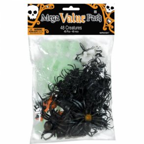 Favour sampak - Halloween - Insekter - 48 stk.