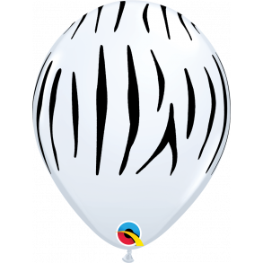 Ballon - Zebra Stripes 11''