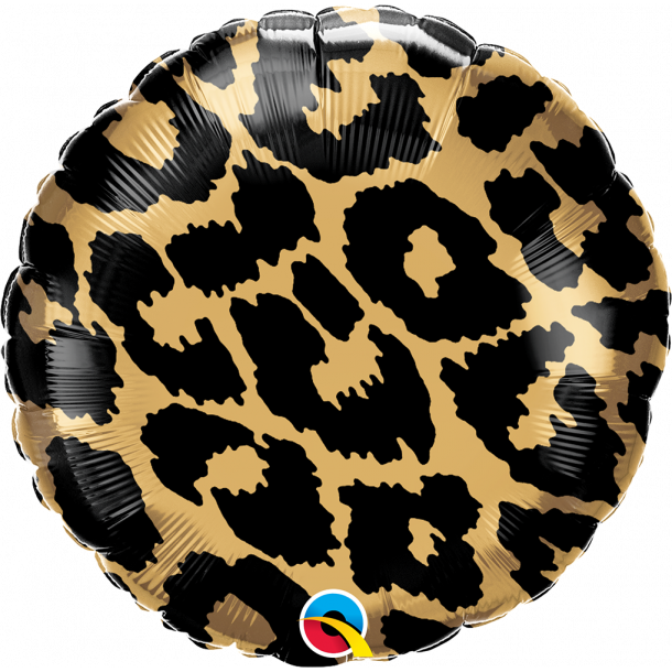 Folieballon - Leopard Spots - 18''