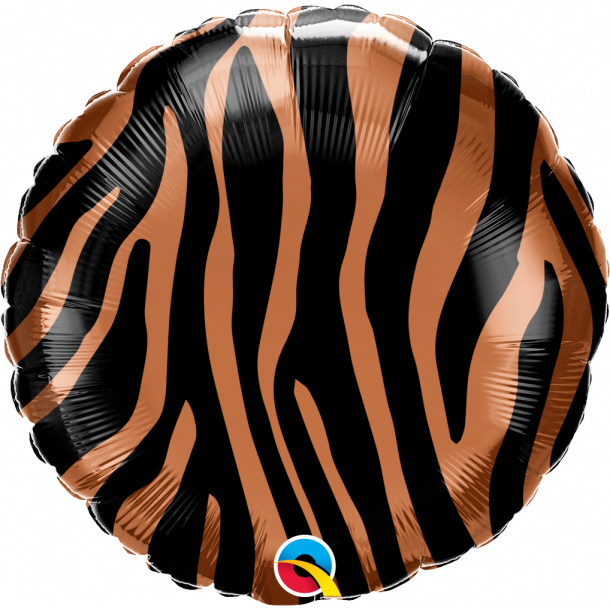 Folieballon - Tiger Stripes - 18''