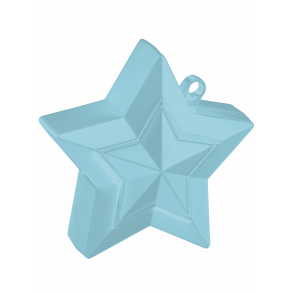 Ballonvgt - Stjerne - Light Blue