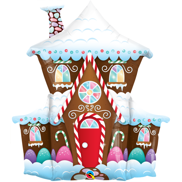 Folieballon - Gingerbread House 37''