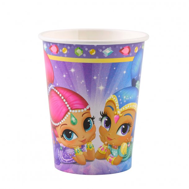 Papkopper - Shimmer &amp; Shine - 8 stk.