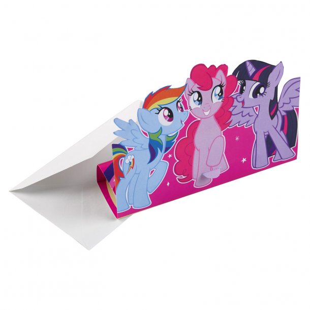 Invitationer - My Little Pony - 8 stk.