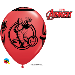 Ballon - MARVEL'S Avengers Assemble, assorterede farver 11''