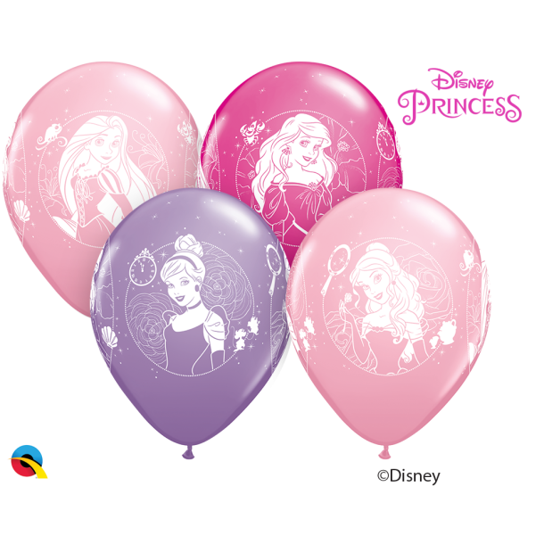 Ballon - Disneys Prinsesser - Assorterede farver - 11''