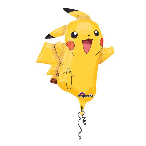 Folieballon - SuperShape Pikachu - 62 cm x 78 cm