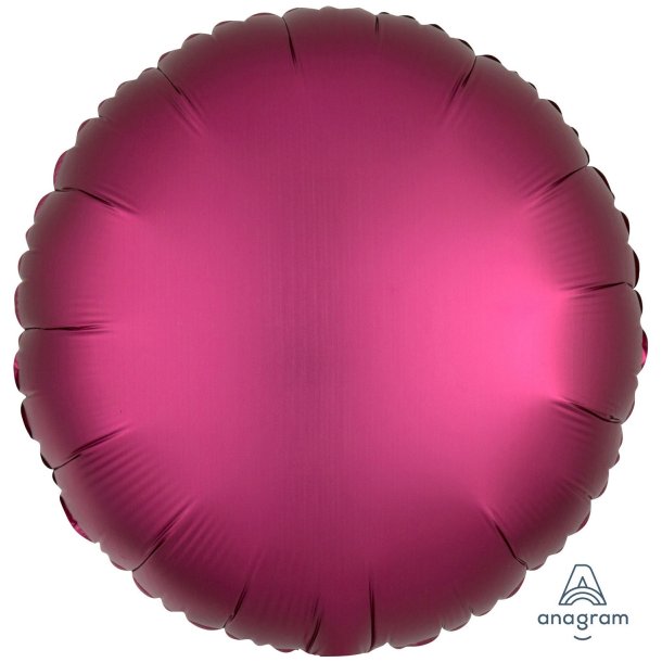 Folieballon - Satin Pomegranate 18''