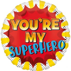 Folieballon - You're My Superhero 18''