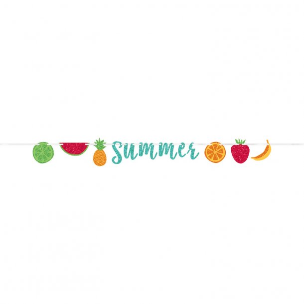 Banner - Summer - Frugt - 3,65 m