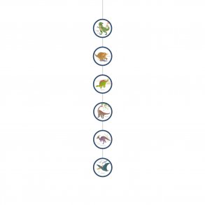 Dinosaur p snor - 4 stk. - 1,3 m.