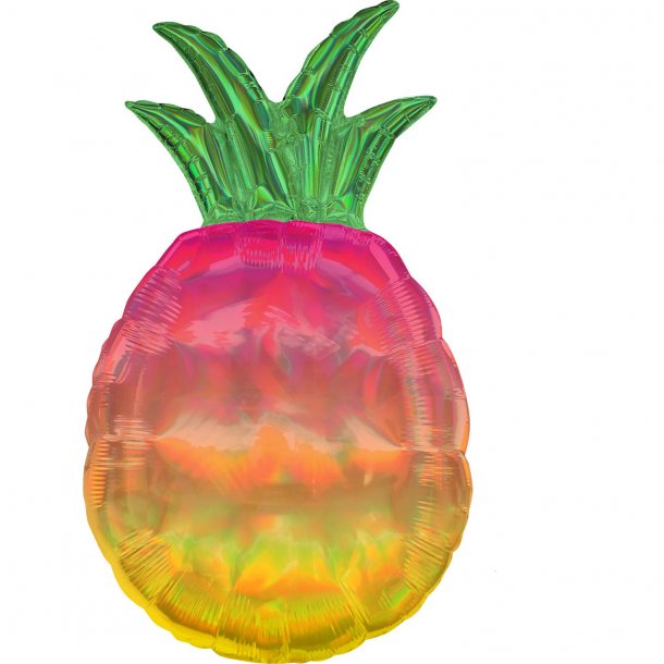 Folieballon - Ananas - Pineapple, Iridescent 43x78 cm