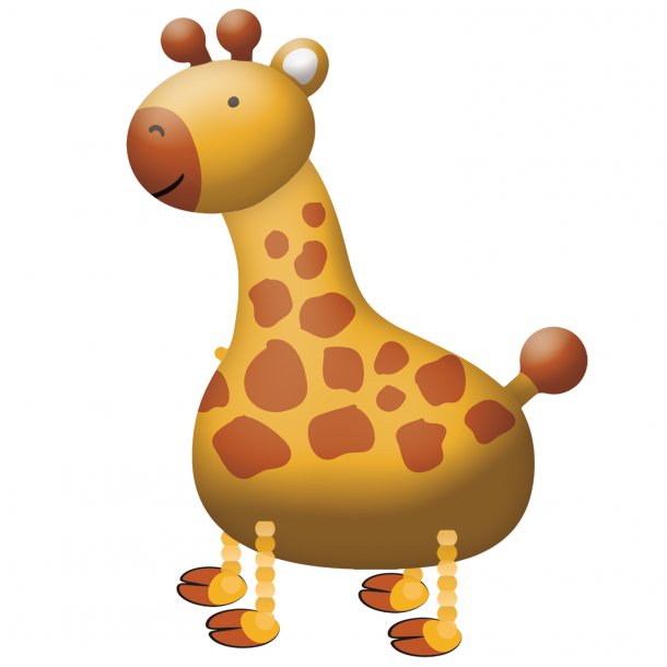 Folieballon - Walking Giraffe