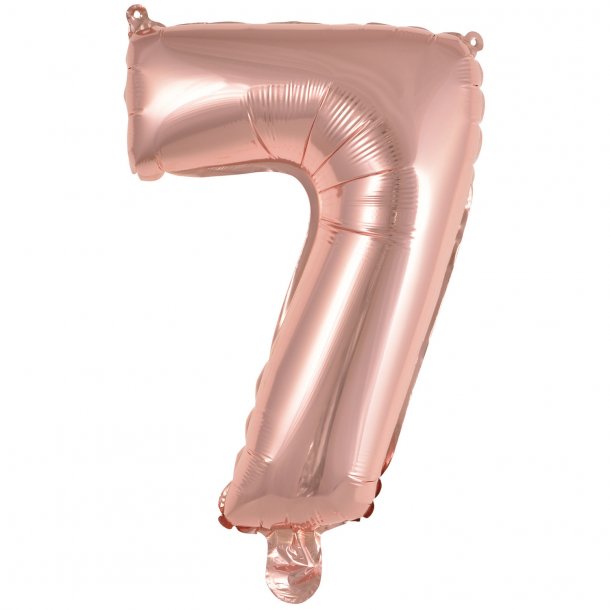 Tal ballon 7 - 35 cm - Rose Gold - Folie