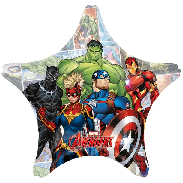 Folieballon - Jumbo Marvel Avengers Power Unite