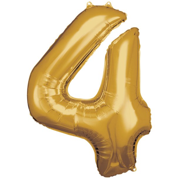 Tal Ballon 4 - 86 cm - Gold - Folie