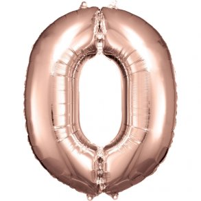 Tal Ballon 0 - 86 cm - Rose Gold - Folie