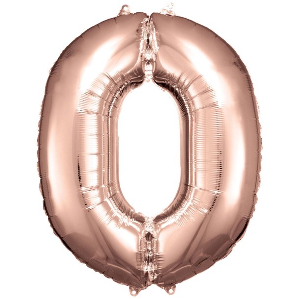 Tal Ballon 0 - 86 cm - Rose Gold - Folie