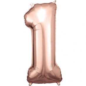 Tal Ballon 1 - 86 cm - Rose Gold - Folie