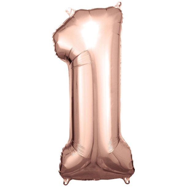 Tal Ballon 1 - 86 cm - Rose Gold - Folie