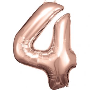 Tal Ballon 4 - 86 cm - Rose Gold - Folie