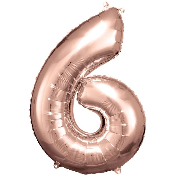 Tal Ballon 6 - 86 cm - Rose Gold - Folie