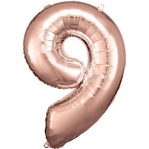 Tal Ballon 9 - 86 cm - Rose Gold - Folie