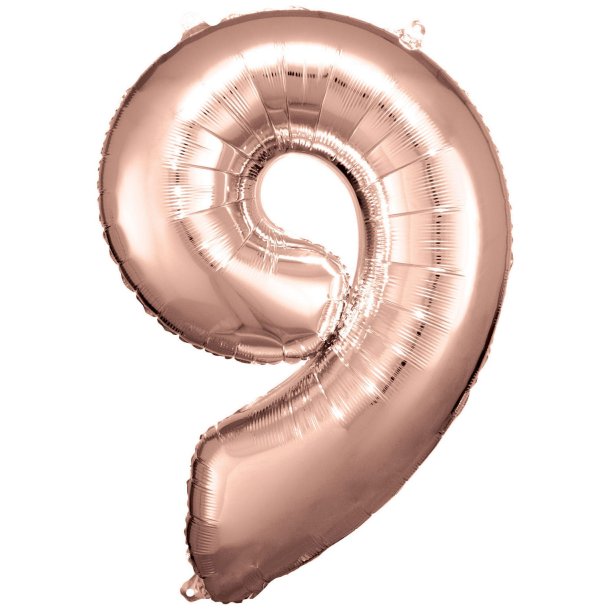 Tal Ballon 9 - 86 cm - Rose Gold - Folie