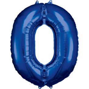 Folieballon - Tal ballon 0 Bl 86 cm