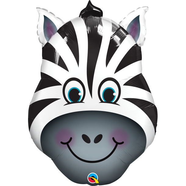 Folieballon - Zany Zebra - 32''