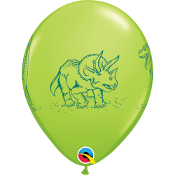 Ballon - Dinosaurs in Action - Assorterede farver - 11''