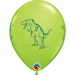 Ballon - Dinosaurs in Action - Assorterede farver - 11''