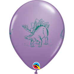 Ballon - Dinosaurs in Action - Assorterede farver - 11''