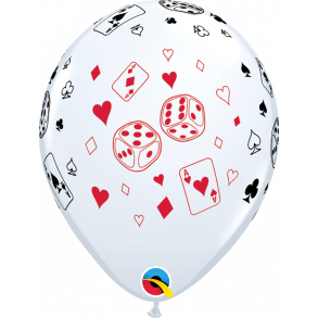 Ballon - Cards & Dice 11''