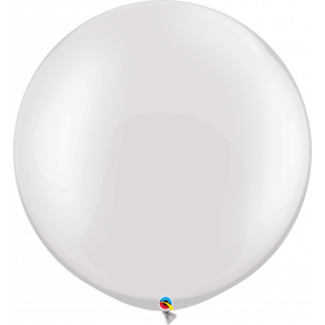 Ballon - Pearl White 30'' 