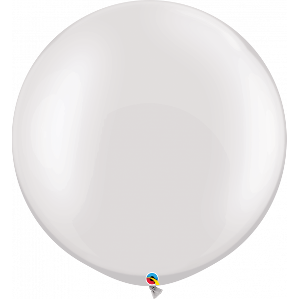 Ballon - Pearl White 30'' 