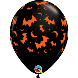 Ballon - Flying Bats - Assorterede farver - 11''