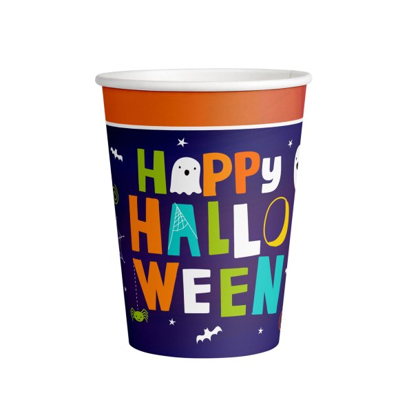 Papkopper - Hallo-ween Friends 250 ml - 8 stk. 