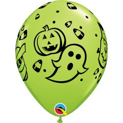 Ballon - Halloween Fun - Assorterede farver - 11''