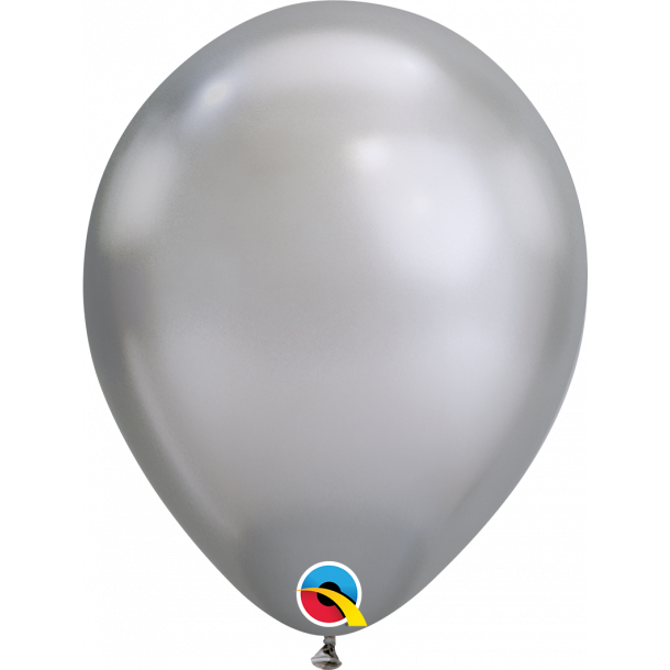 Ballon - Chrome Silver 11"