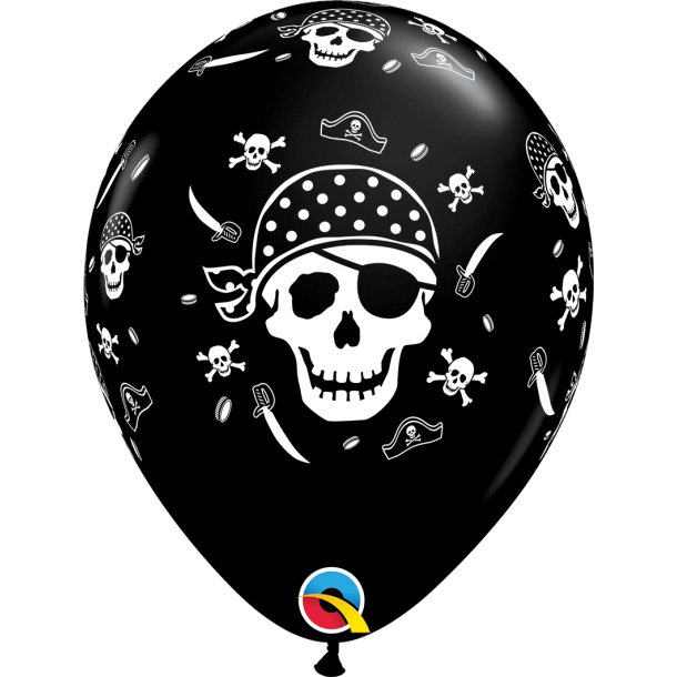 Ballon - Pirate skull - 11''