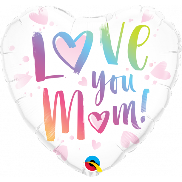 Folieballon - Love You Mom - 18''