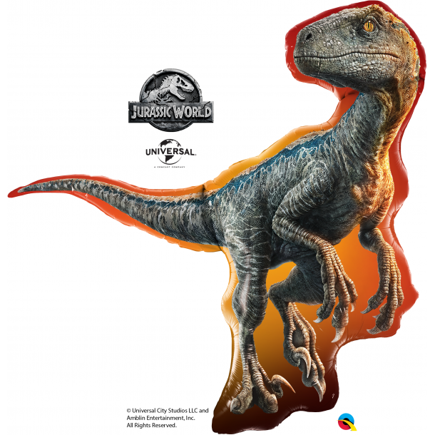 Folieballon - Jurassic World Raptor 38''