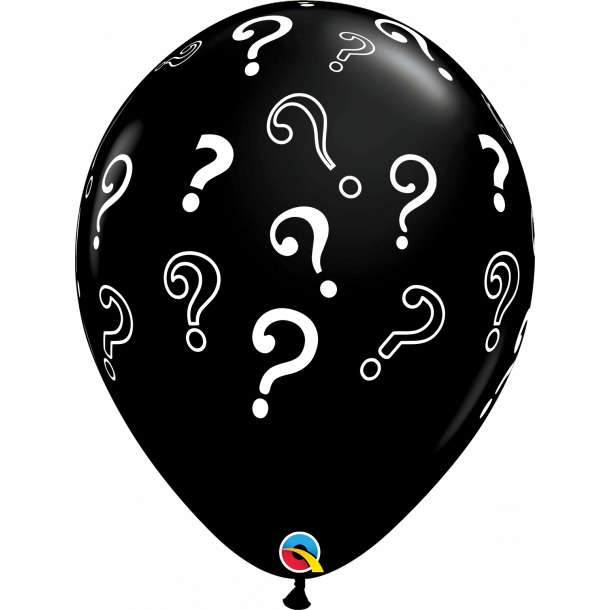 Ballon - Question Marks - Gender reveal 16''