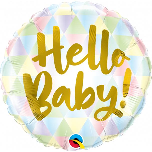 Folieballon - Hello Baby - 18''