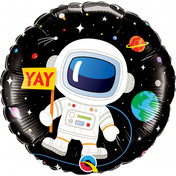 Folieballon - Birthday Astronaut - 18''