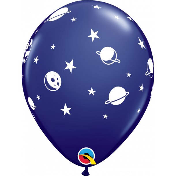 Ballon - Celestial Fun, Navy Blue 11''