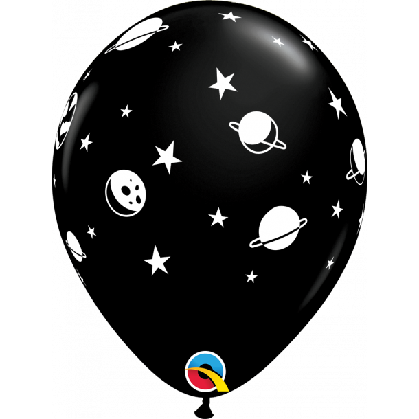 Ballon - Celestial Fun, Onyx Black 11''