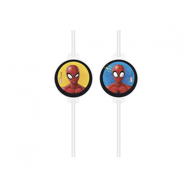 Sugerr af pap -  Spiderman, 4 stk					