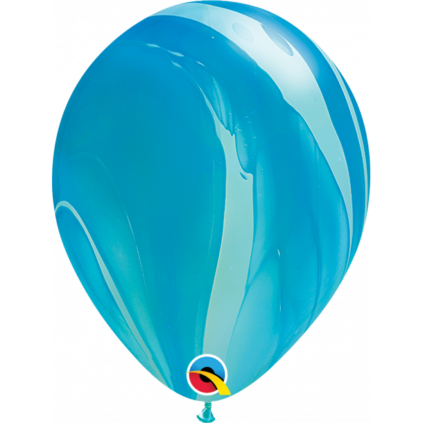Ballon - Blue Rainbow 11" SuperAgate